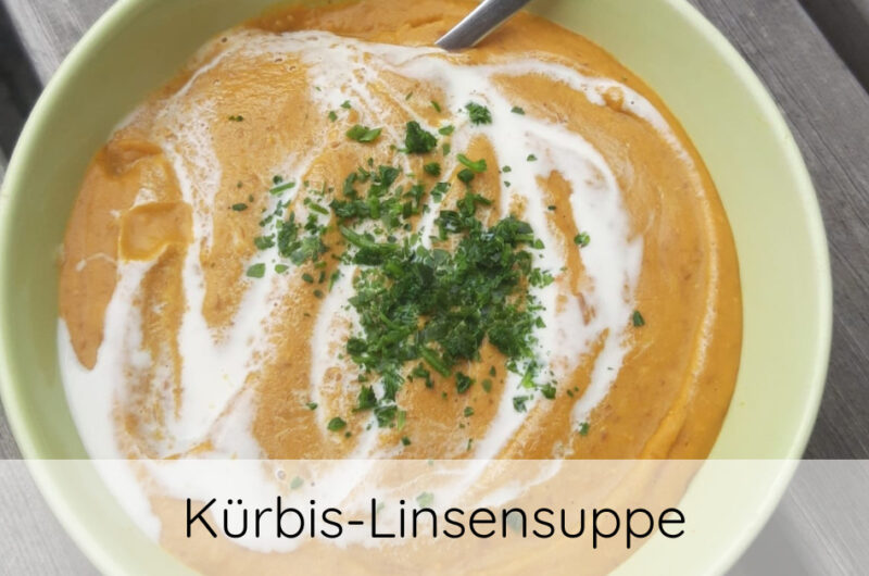 Kürbis-Linsen Suppe